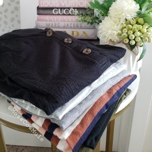 Bundle of 6 Isabel Maternity Tees & Tanks